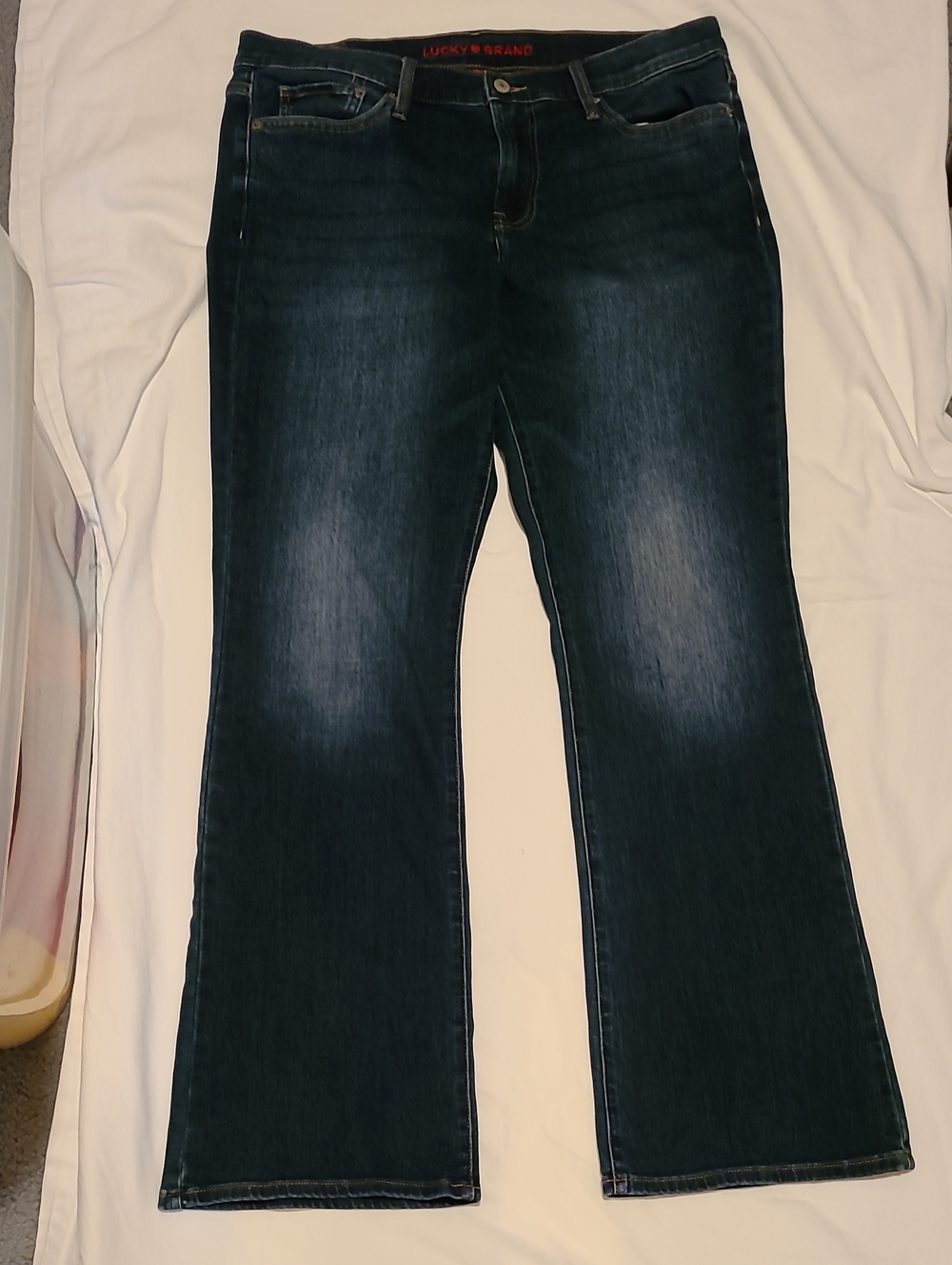 Lucky Brand Sweet Mid Rise Boot Size 14R Jeans Blue